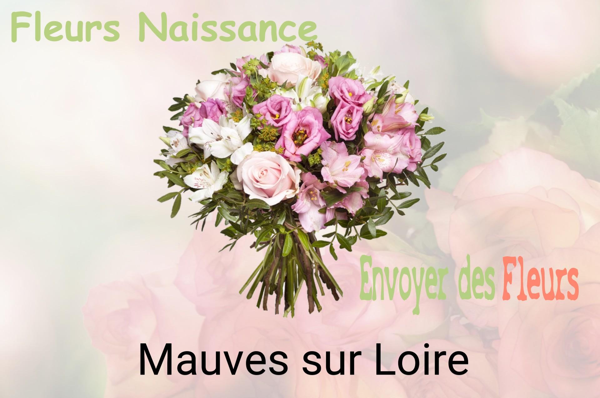 Bouquet de fleurs de naissance livré à Mauves-sur-Loire